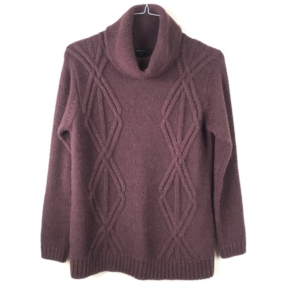 Lafayette 148 Cowl Neck Diamond Cable Knit Sweater - Picture 3 of 8